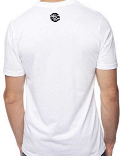 2" logo on back of neck