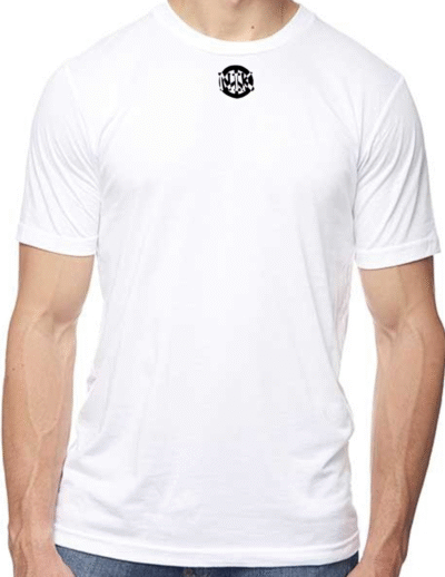 2" Logo on Front Neck