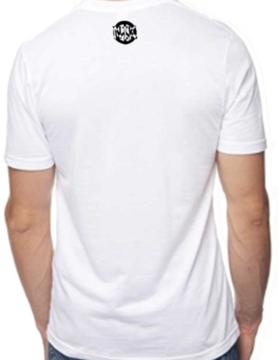 3" Logo on Back of Neck