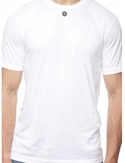 1" logo on front neck