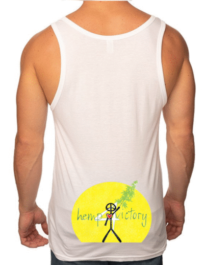 Hemp for Victory Printed on Lower Back - Image 2
