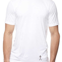 XS Sticknik on the Lower Left of the Hemp/Organic Cotton Crew