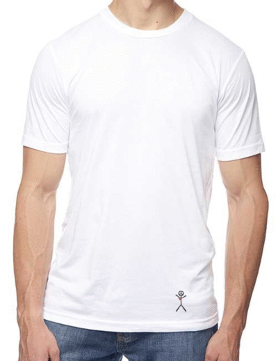 XS Sticknik on the Lower Left of the Hemp/Organic Cotton Crew
