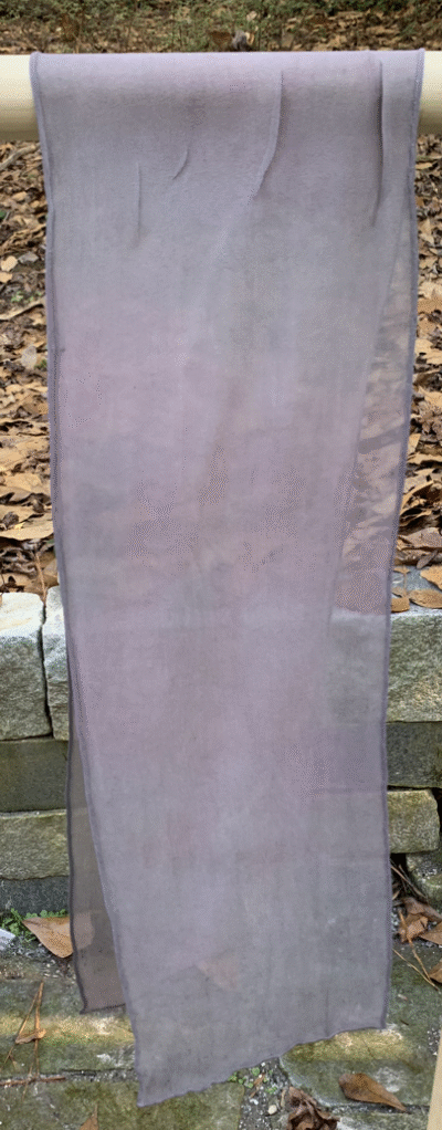 silk chiffon scarf | cutch + iron
