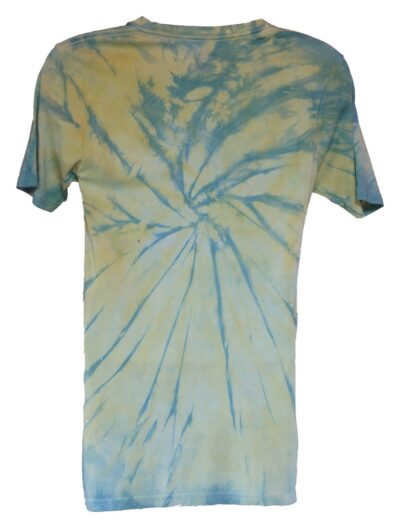 fish glow | hemp + cotton crew | turmeric + indigo - Image 2