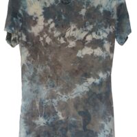 Bamboo Scoop neck Indigo, iron and bleach